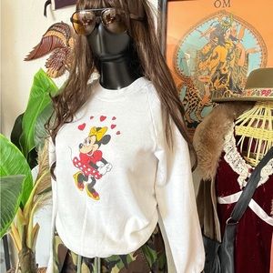 Vintage youth large or women’s xsmall Minnie Mouse sweatshirt